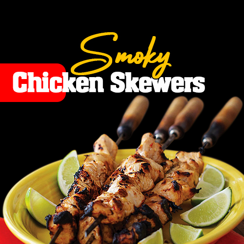 Burgur Grill  Smoky Chicken Skewers